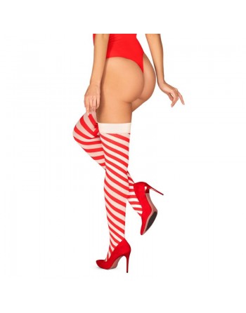 Xmas Kissmas Stockings - Red