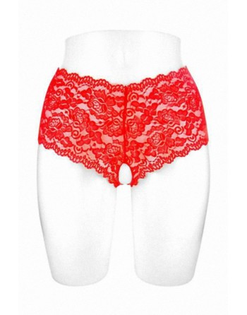 Boxer ouvert Julia - rouge