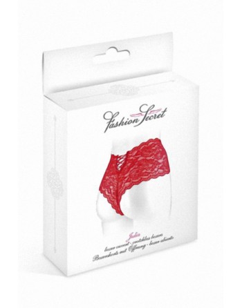 Boxer ouvert Julia - rouge