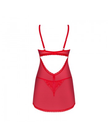 Chilisa babydoll  thong - Red