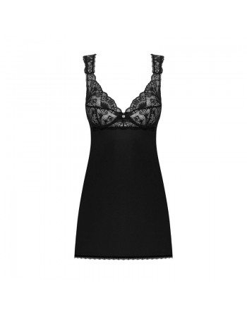 Donna Dream babydoll et String - Noire