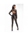 F299 Enigma lace catsuit with underbust bodice