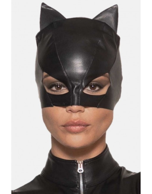 Small Cat Mask Faux Leather