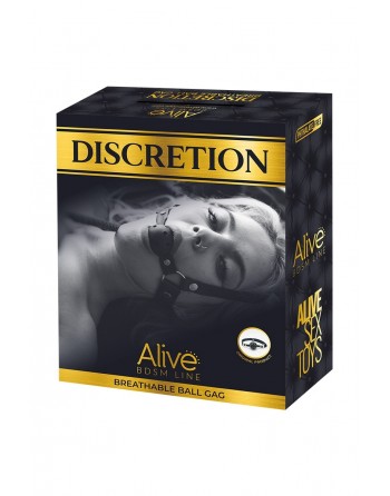 Baillon Discretion rouge - Alive