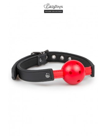 Gagged Ball avec balle rouge - EasyToys Fetish Collection