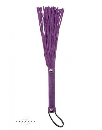 Martinet en cuir violet