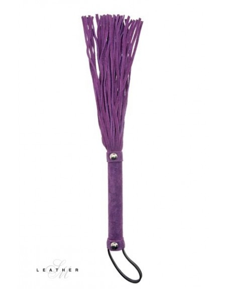 Martinet en cuir violet