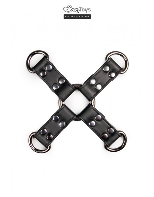 Croix en cuir Hog Tie - Easytoys Fetish Collection