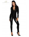 Jumpsuit vinyl F247 Noir HandMade