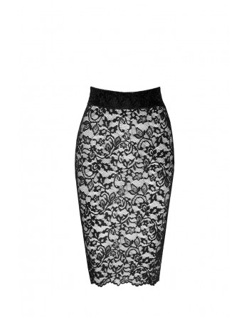 Skirt Ambivalence F302 lace Noir HandMade