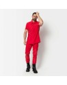 Shawn Pantalon vinyle rouge