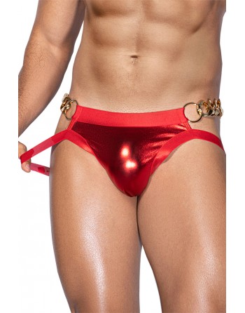 Jock-Strap rouge brillant - J Lingerie