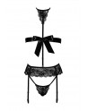 Ensemble Bondage Black Set 4 pièces Kiss 244 - Kissable