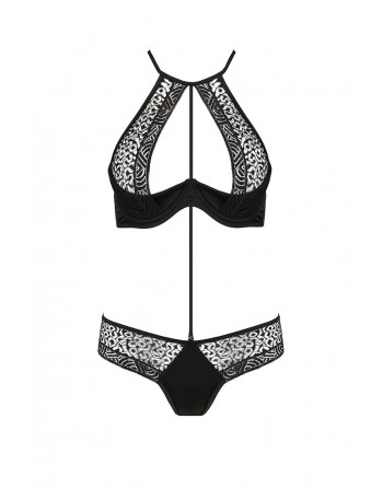 Ensemble Scarlet Bikini noir - Passion