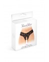 String ouvert Alicia noir - Fashion Secret