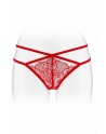 String ouvert Mylene - rouge