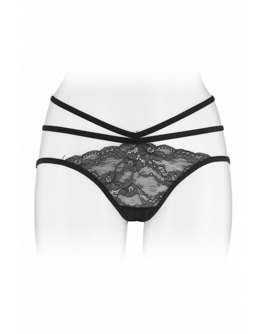 Culotte ouverte  Nadia - noir