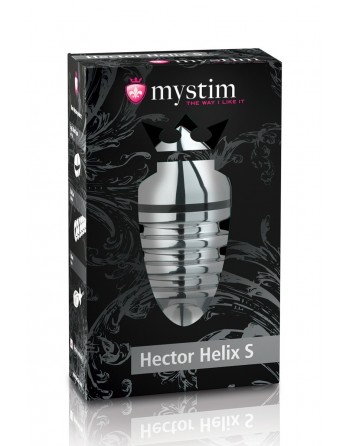 Plug électro-stimulation S Hector Helix - Mystim