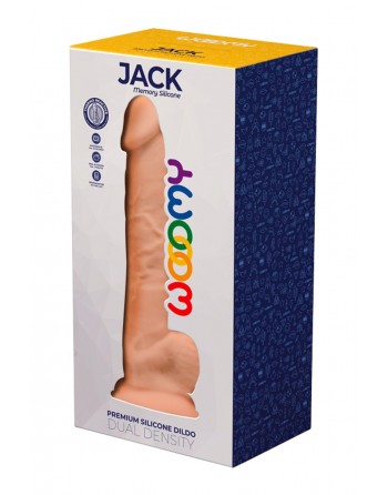 Gode silicone double densité Jack - Wooomy