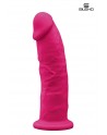 Gode double densité rose 23 cm - Modèle 2