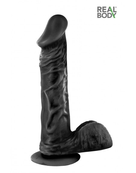 Gode réaliste 21 cm - Real Jayson Noir