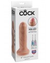 Gode 17,5 cm avec prépuce - King Cock