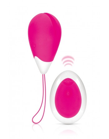 Oeuf vibrant Love Egg 2 rose - Yoba