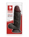 Gode XXL The Strong Black 26 x 6,5 cm - Captain Red