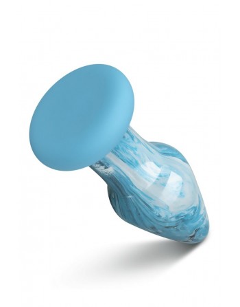 Plug verre Gildo Ocean Curl