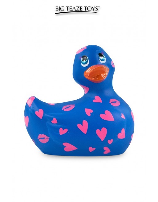 Mini canard vibrant Romance bleu et rose