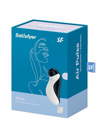 Orca - Stimulateur Air pulsé  Vibrations - Satisfyer