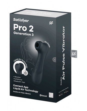 Stimulateur Pro 2 Generation 3 connecté noir