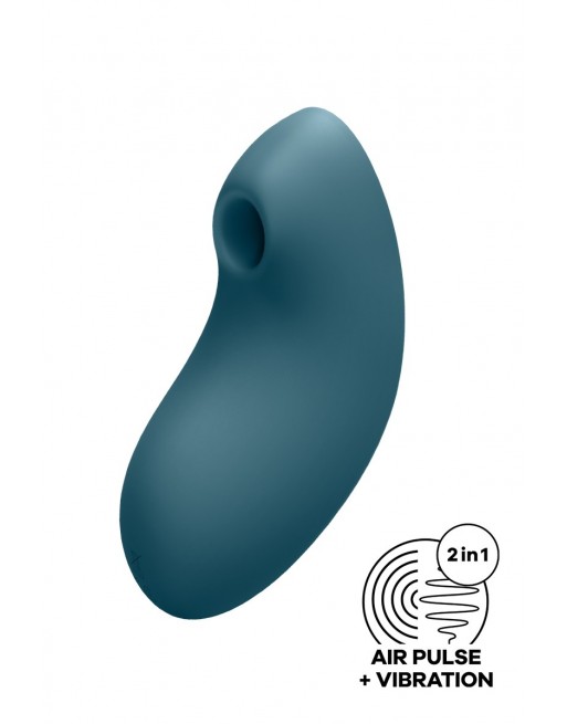 Double stimulateur Vulva Lover 2 bleu - Satisfyer