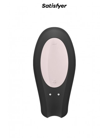 Stimulateur Double Joy noir - Satisfyer