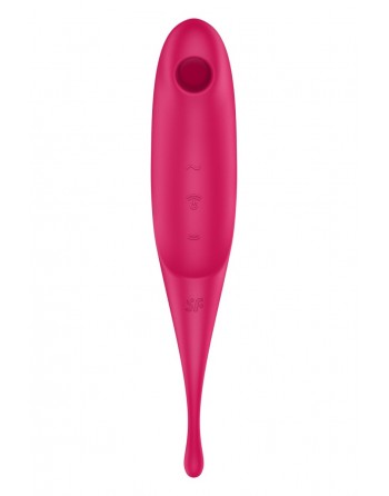 stimulateur Twirling Pro rouge - Satisfyer