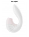 Double stimulateur Supernova blanc - Satisfyer