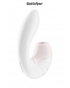 Double stimulateur Supernova blanc - Satisfyer