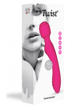 Vibromasseur 2 en 1 Twist