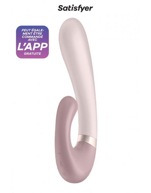 Vibro Rabbit Heat Wave beige - Satisfyer