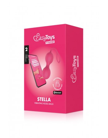 Boules de Kegel vibrantes connectées Stella - EasyConnect