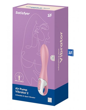 Vibro gonflable Satisfyer Air Pump Vibrator 2