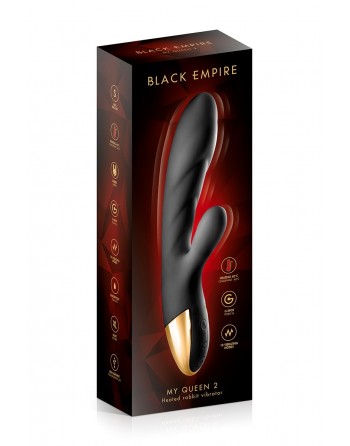 Vibromasseur chauffant My Queen 2 - Black Empire