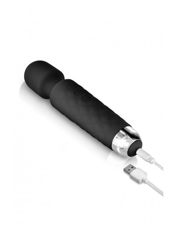 Vibro Love Wand rechargeable noir - Yoba