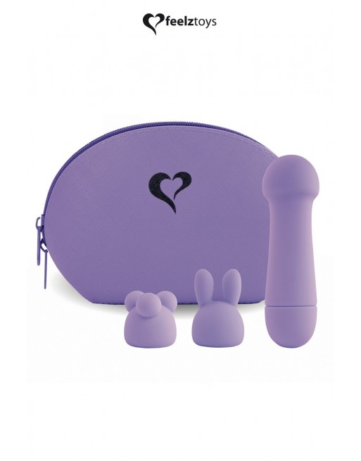 Mini vibromasseur Mister Bunny violet - Feelztoys