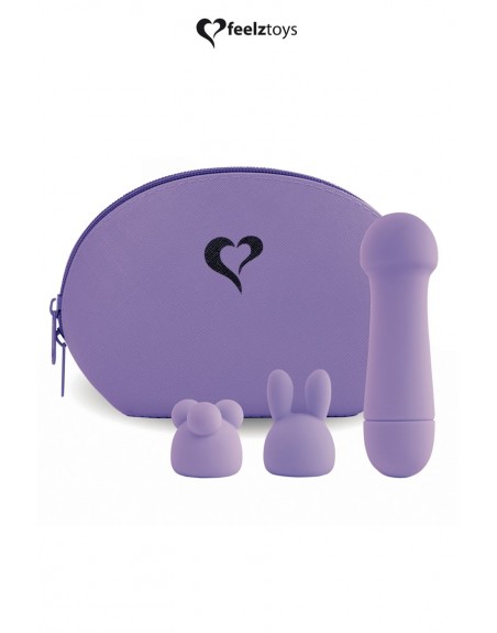 Mini vibromasseur Mister Bunny violet - Feelztoys