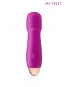 Vibromasseur rechargeable Joystick rose - My First