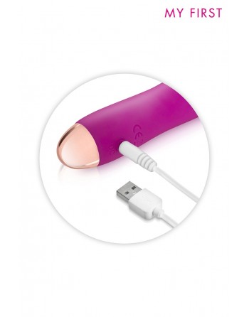 Vibromasseur rechargeable Chupa rose - My First